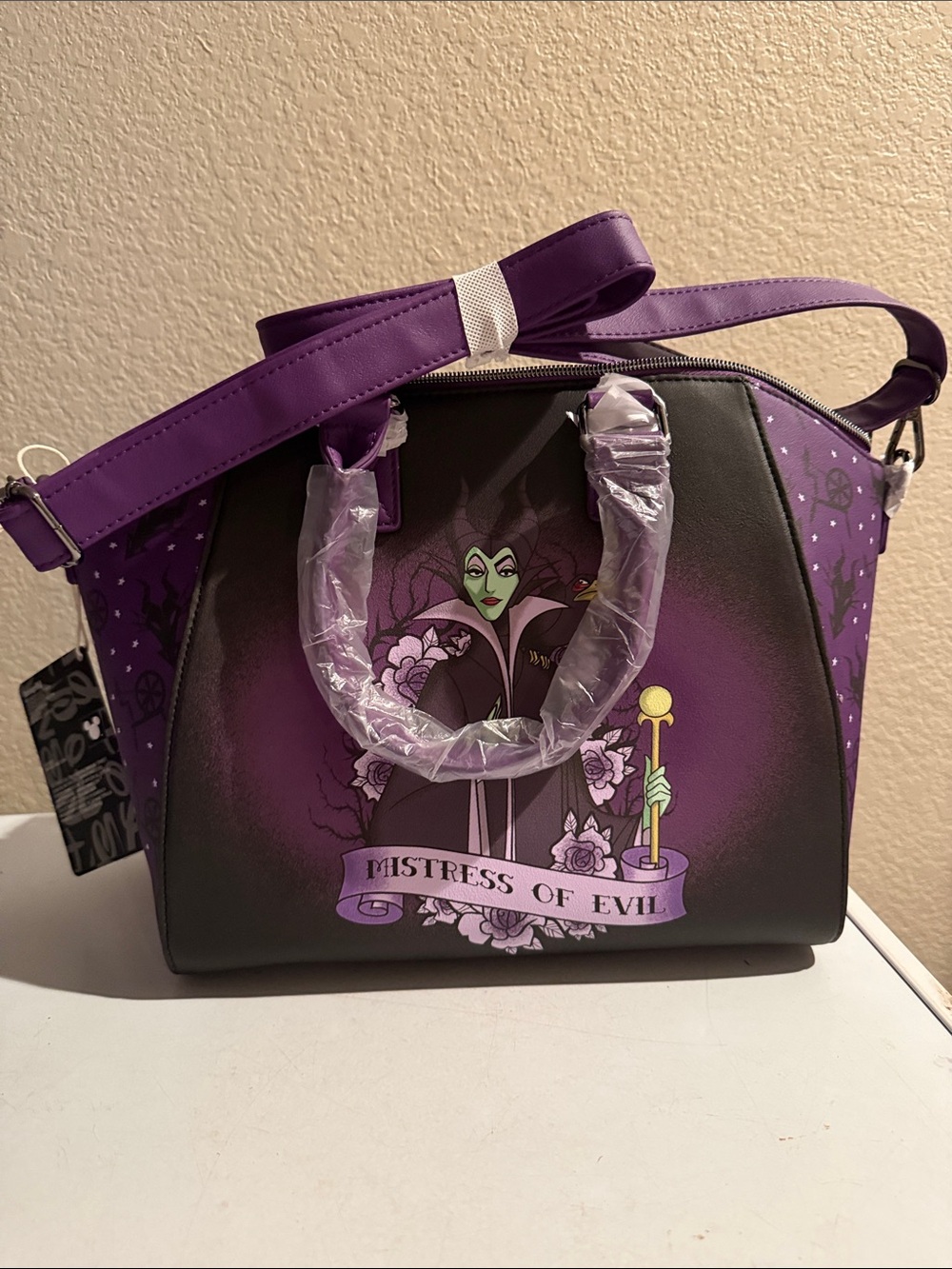 Disney Loungefly Maleficent Mistress of Evil Satchel Crossbody Bag NW